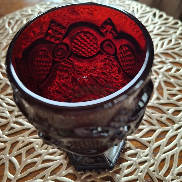 Avon Cape Cod 1876 Ruby Red x1 Stemmed Goblet - Picture 3 of 9